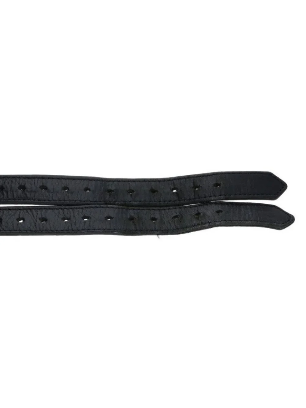 Chrome Hearts Double RR Rock'n'roll Leather Bracelet